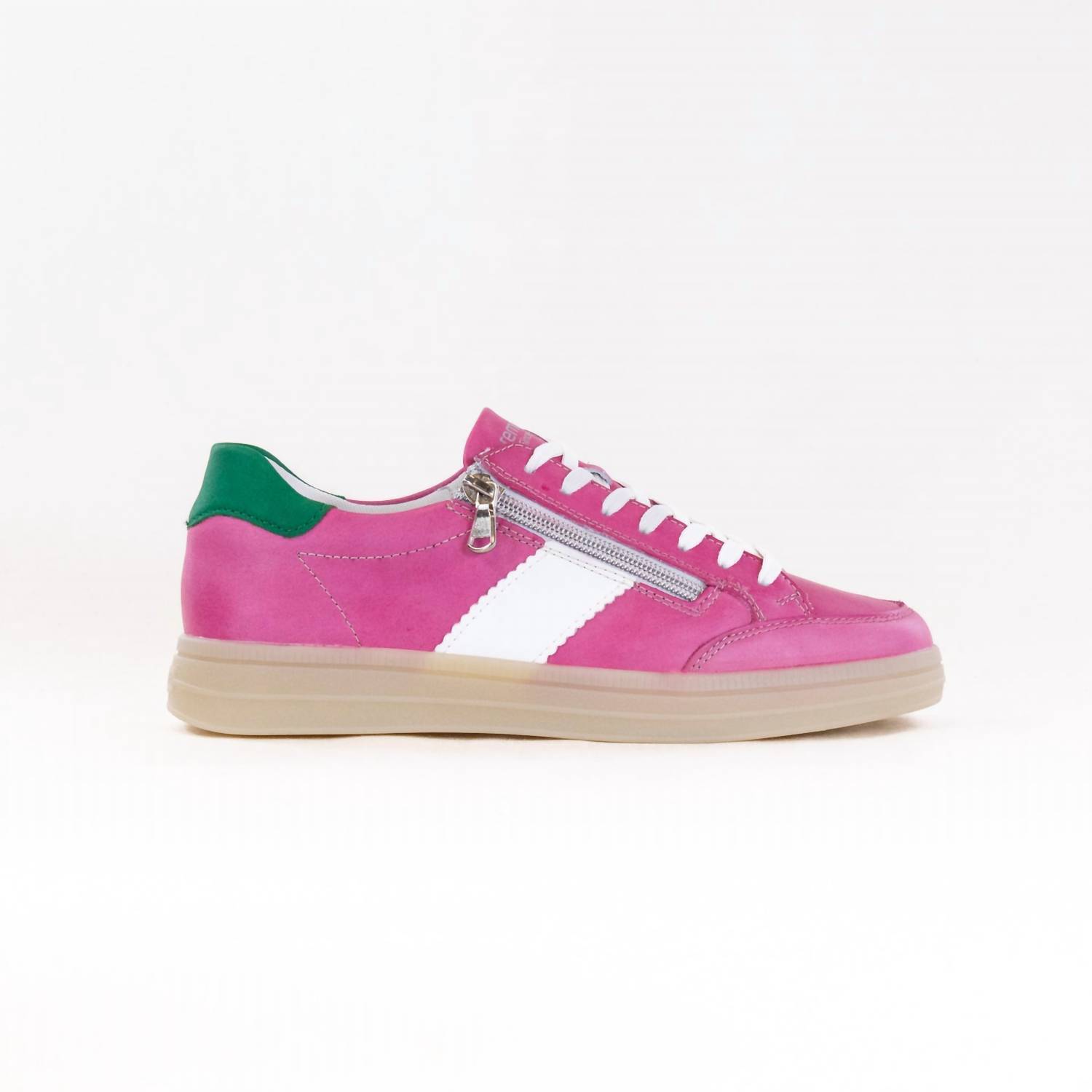 New Remonte Women's Demi Sneaker In Fuschia/White